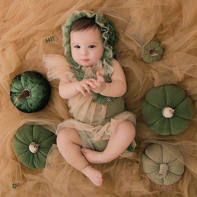 宝宝百天照服装出租婴儿写真服装