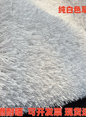白色仿真草坪足球场白线滑雪场