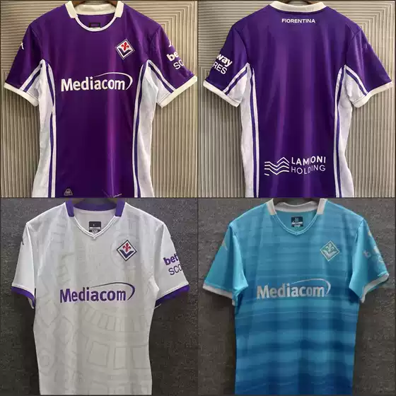 2526 Serie A Thai version Florence jersey home and away short sleeved football jersey team kit polo shirt No. 9 Zheko