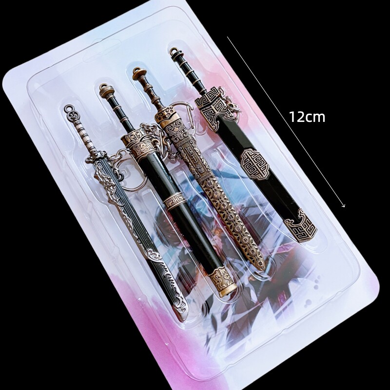 古代名剑刀剑武器金属模型套装三角洲三国斗罗兵器玩具摆件礼物图片