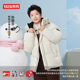 连帽外套 时空道宇系列 孙颖莎同款 鸭鸭羽绒服男女2025短款