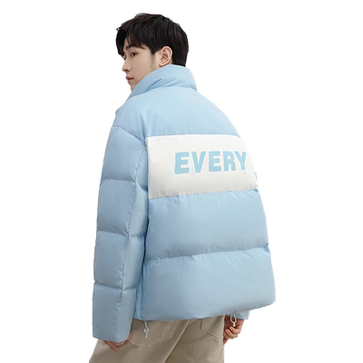 王一博同款鸭鸭羽绒服立领面包服