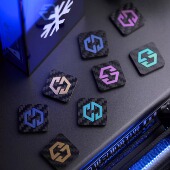 碳纤维镶嵌钛合金士气章机能风识别章 B06 GGZ搞个章 黑钢计划