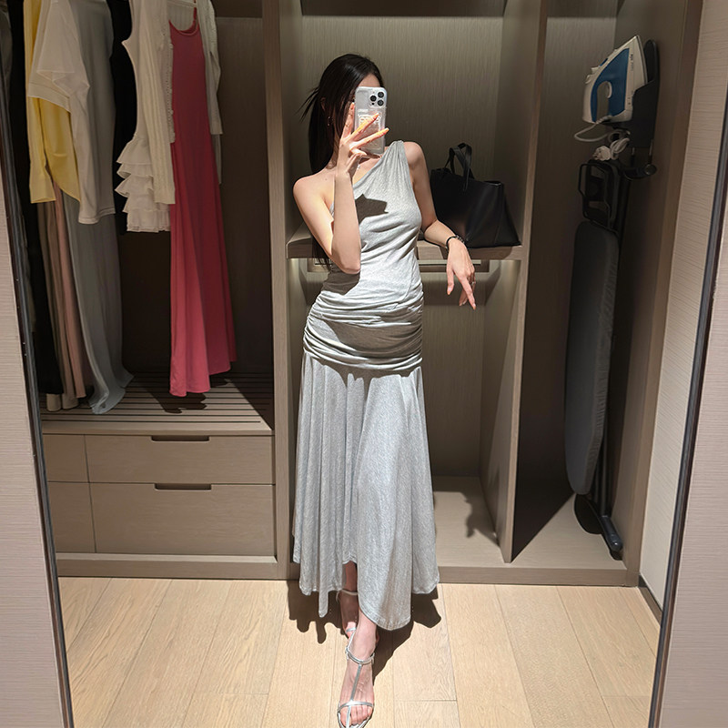 金豆豆高级感辣妈孕妇吊带背心2026夏季套装时髦显瘦半身裙两件套