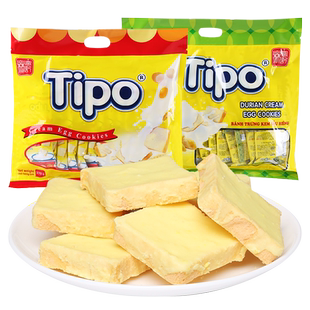 tipo面包干越南进口270g早餐牛奶饼干休闲零食年货节小吃散装