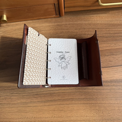 小天使 咸止原创设计 手揉纸手帐A7分隔页A8分页纸A6personal奇葩