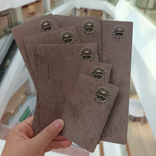 炎日之华 立体uv手帐本内页替芯纸分隔页折页款A6A7A8 （未打孔）