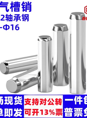 M4Φ5Φ6Φ8Φ10-Φ16标准排气槽销内螺纹圆柱销MSTP模具定位销