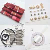 Румяна, лента, клей-пистолет, полный комплект