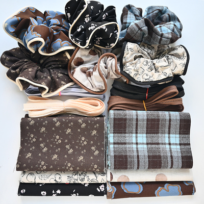 ins风DIY布艺肠圈自制材料包