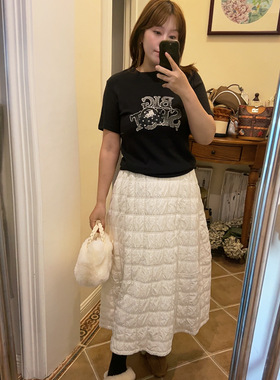 2025新款韩版宽松显瘦百搭圆领Kitty猫磨毛T打底上衣