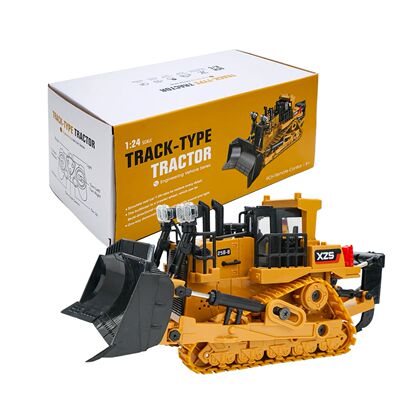 1:24  2.4G 9CH RC Bulldozer RC Tractor Truck Construction En