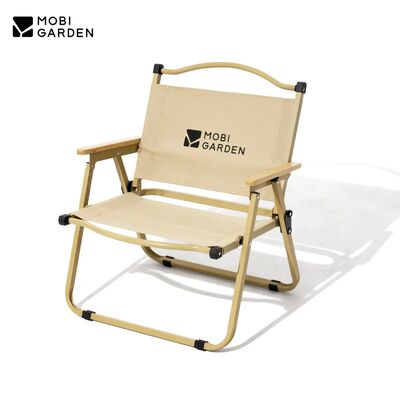 MOBI GARDEN Camping Kermit Chair Folding Iron Carbon Steel L