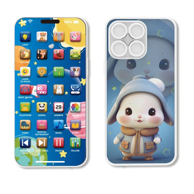 Baby Telephone Music Toy Multifunctional Sound Machine Kids