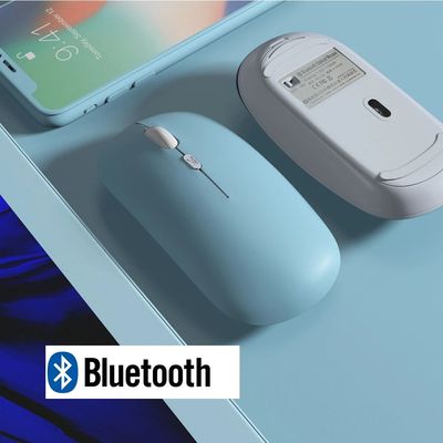 Wireless color Bluetooth mouse, single-mode battery, suitabl