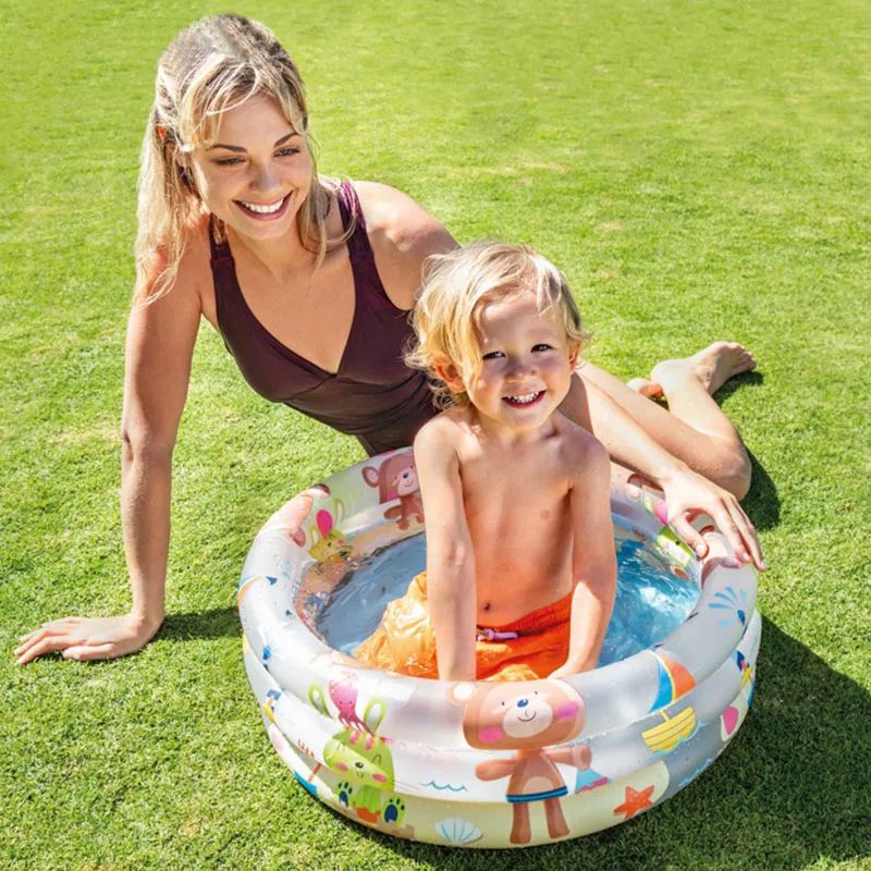 Inflatable Baby Swimming Pool Summer Kids Water Game Play Ce