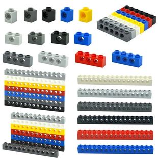 Technical Building Block MOC Combination Studded Long Beam w