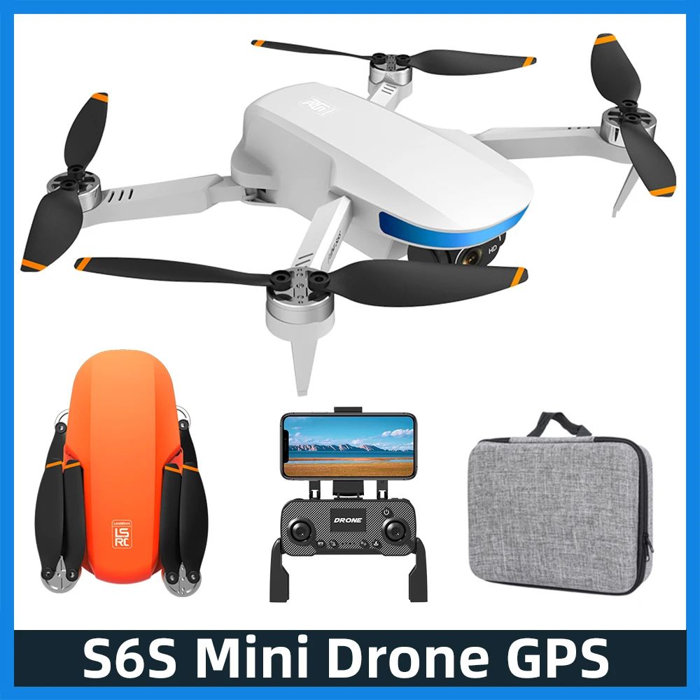 S6S 4K Camera Drone GPS Mini Drone FPV Profesional 5G Wifi F