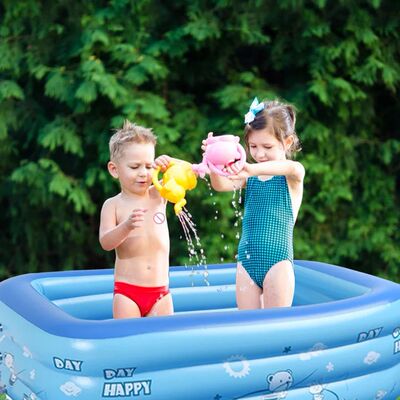Inflatable Kids Swimming Pools Portable Rectangle Baby Ball