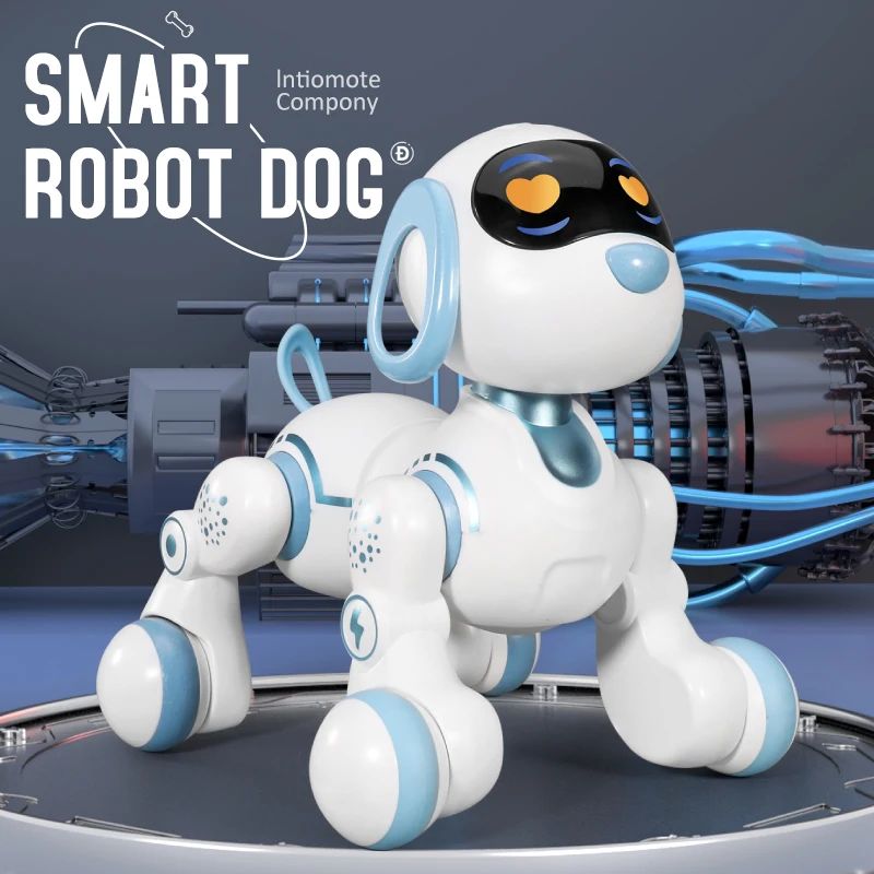 Cute Electronic Animal Pets RC Robot Dog Remote Control Toys