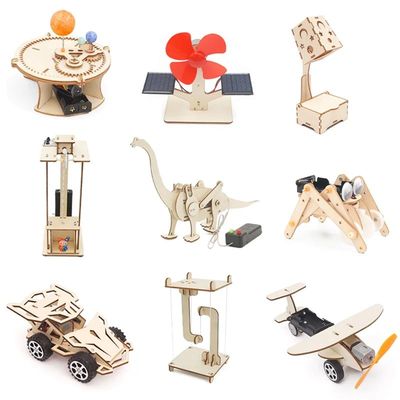 DIY Science Toys Children Educational STEM Kits Car Dinosaur