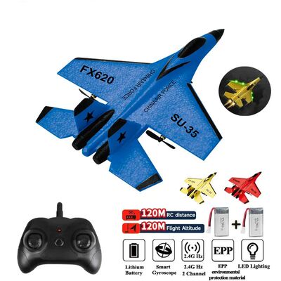 2.4G RC Plane SU35 Aircraft Remote Control Flying Model Glid