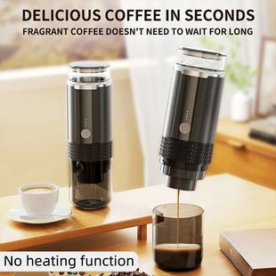 TINSOL Portable Coffee Maker Electric Capsule Grind Coffee B