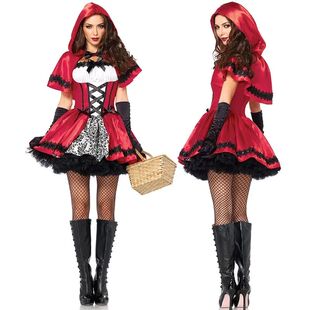 Women Little Red Riding Hood Cosplay Costumes for Halloween