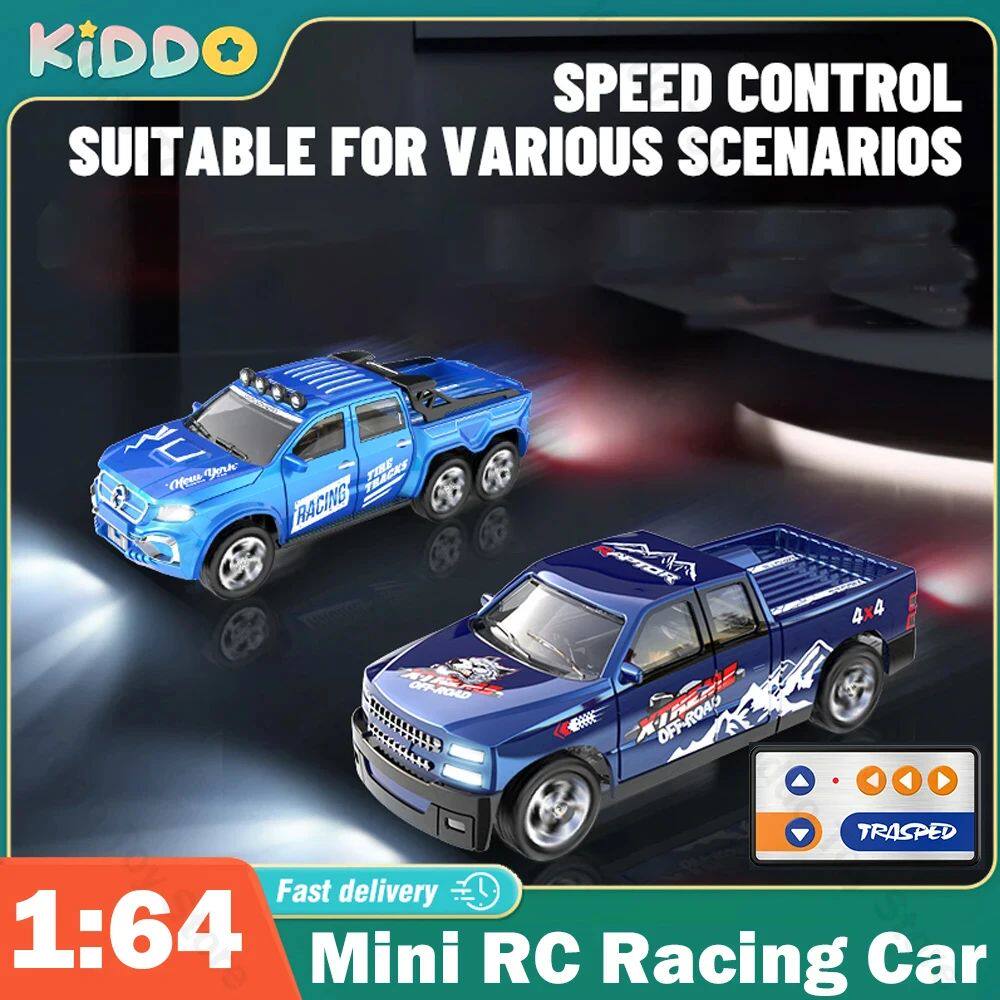 RC Cars 2.4G 5-Channel 1:64 Alloy Mini Remote Control SUV Dr
