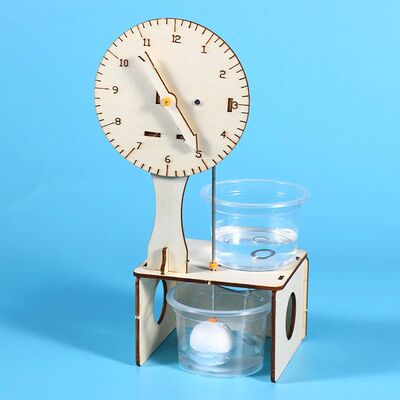 Hydrodynamic Clock Kids Science Toy STEM Technologia Gadget
