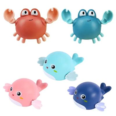 Baby Bathing Toy Kids Cute Duck Penguin Egg Water Spray Spri