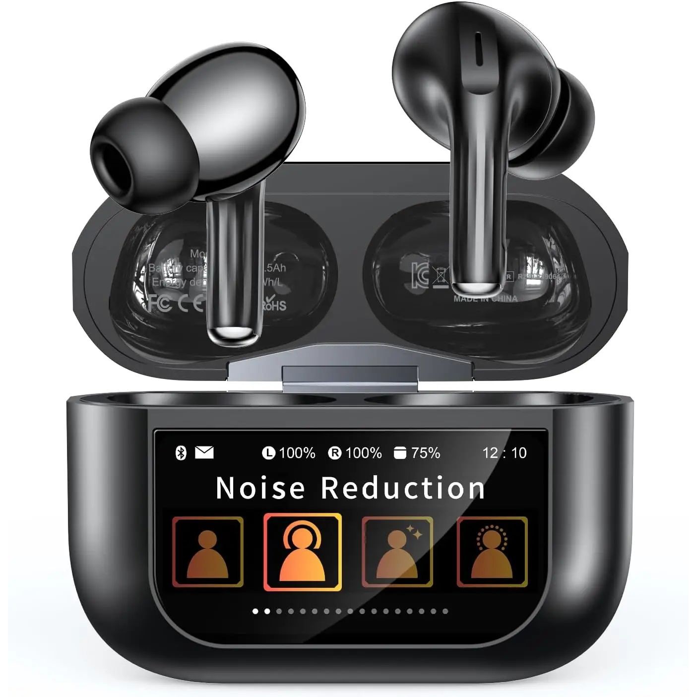 AI Languages Translator Earbuds with Screen Noise Cancelling