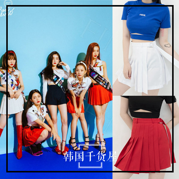 韩国mixxmix正品代购姜涩琪同款HIDE简约百褶裙高腰半身裙防走光在类目 女装/女士精品, 半身裙中 - 来自Buy2taobao.com提供专业的淘宝代购服务