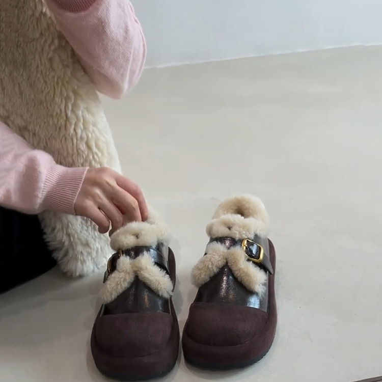 【现货送退货宝】复古雪地靴女