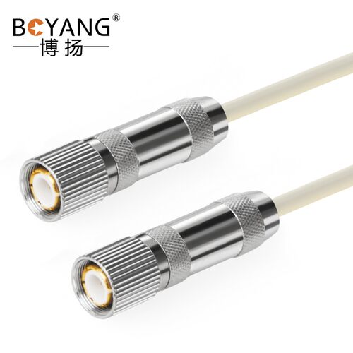 博扬 2M跳线L9-L9 2M兆E1接头成品跳线syv-75-2-1同轴电缆DDF转
