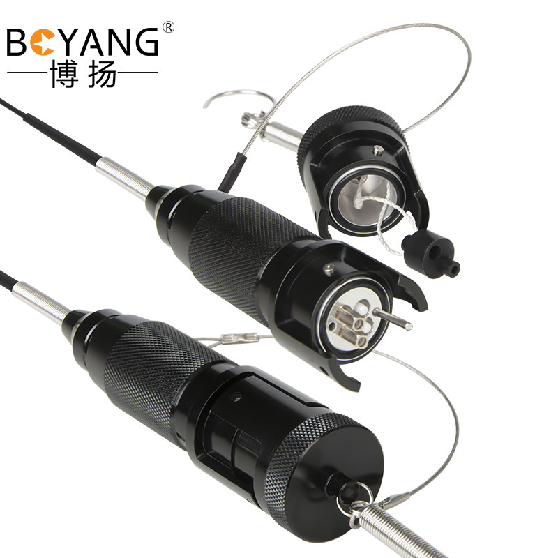 博扬（BOYANG）单模四芯室外拉远光缆 铠装基站通信野外拉练抢修