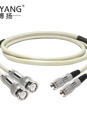 博扬2M跳线BNC-CC4 2M兆E1接头成品跳线syv75-2-1同轴电缆DDF15米
