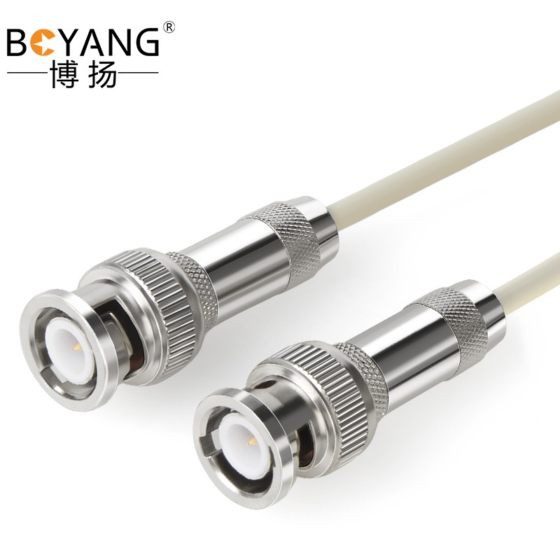 博扬2m跳线接头成品syv75