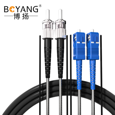 博扬（BOYANG）BY-Y40212S 电信级光纤跳线st-sc 单模双工 40米