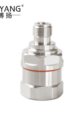 博扬 高频射频同轴转接器50欧 N型母头 L16连接器 NM-K7/8匹配7/