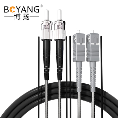 博扬（BOYANG）BY-Y50212M 电信级光纤跳线st-sc 多模双工 50米