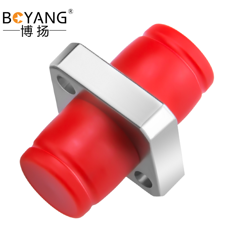 博扬（BOYANG）电信级FC耦合器 FC方D型接口光纤法兰盘适配器光