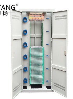 博扬 室内ODF机房布线柜 720芯直插式光纤配线架/配线柜满配FC(