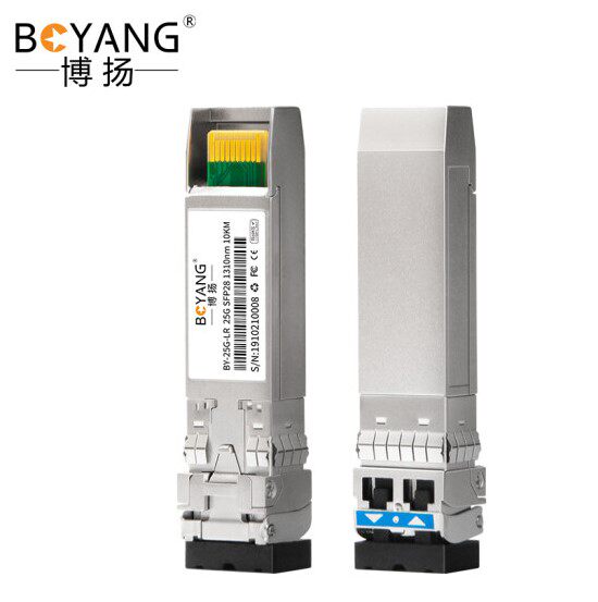 博扬 25G-LR光模块 sfp28光纤模块 单模双纤1310波长 10km LC接口