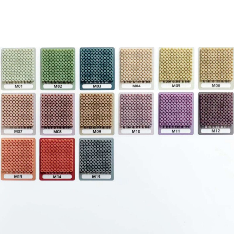 豆牛拼豆M系列拼豆豆融合豆拼豆的牛马拼豆补充包221色约10g一包