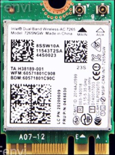X250 X1C T450 Fenvi联想Intel T550 无线网卡 T440S W540 7265AC