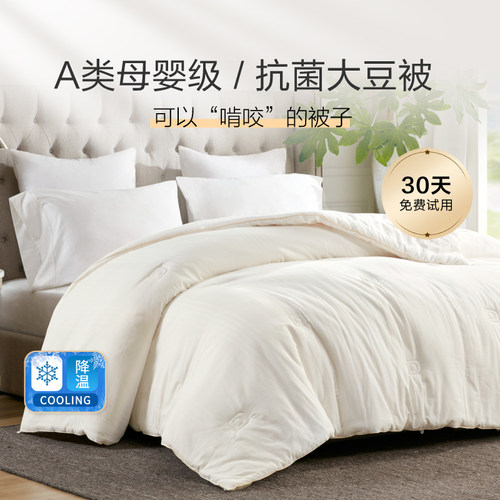 【百亿】Harbor House大豆纤维加厚保暖A类母婴云朵被四季冬被子