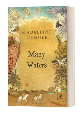 进口原版 Many Waters 水灾 英文版 进口英语原版书籍 英文原版 儿童科幻小说 L'Engle, Madeleine   Square
