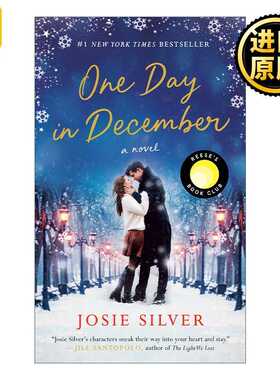 进口原版 英文原版 One Day in December 爱在十二月某日 女性浪漫小说 Josie Silver 简装 英文版 进口英语原版书籍
