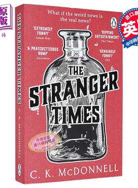 进口原版 *陌生时报 1 2023年英国奇幻文学奖音频作品奖 The Stranger Times 1 英文原版 CK McDonnell 奇幻流行小   Transworld P